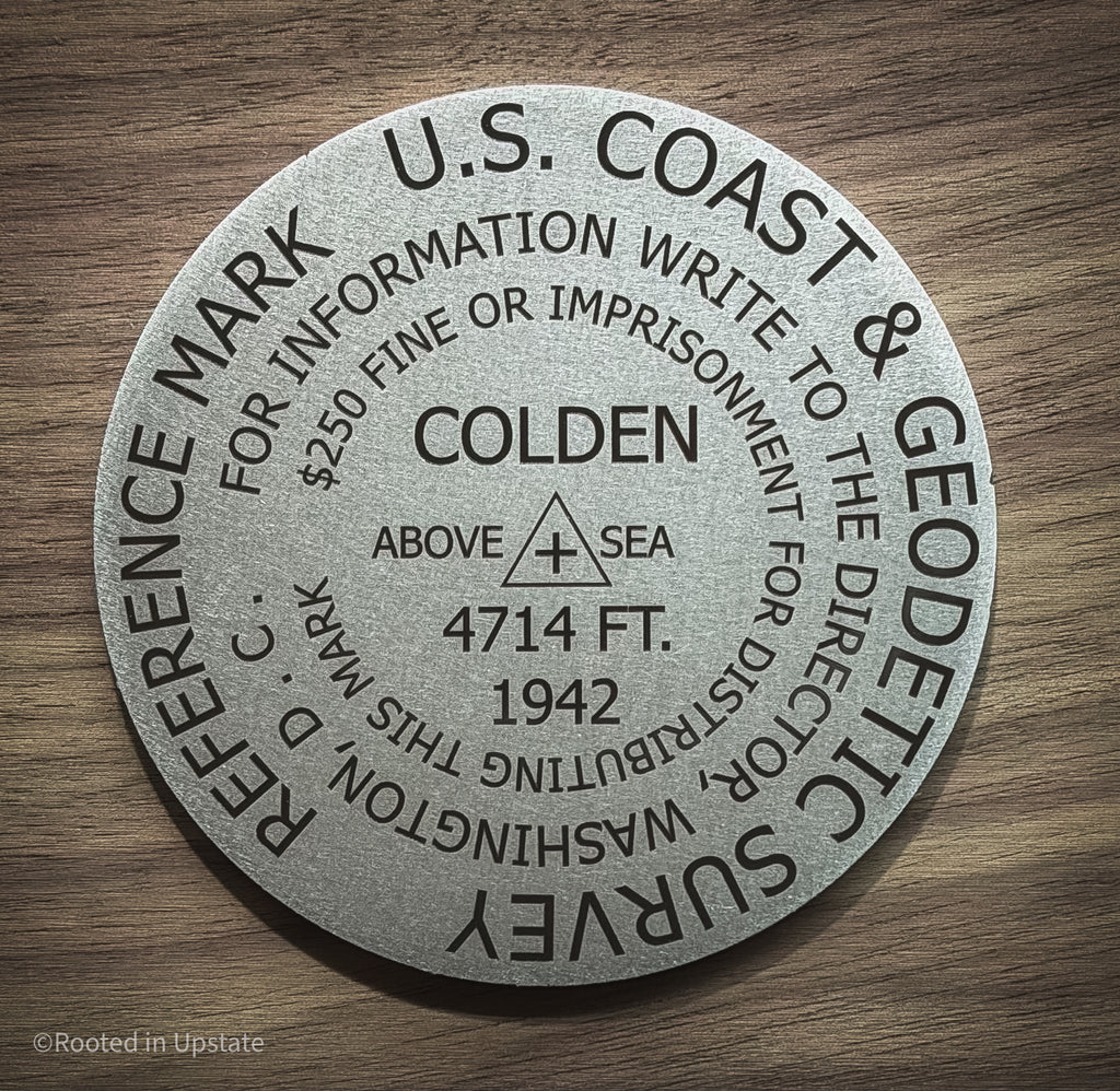 Colden Summit Marker