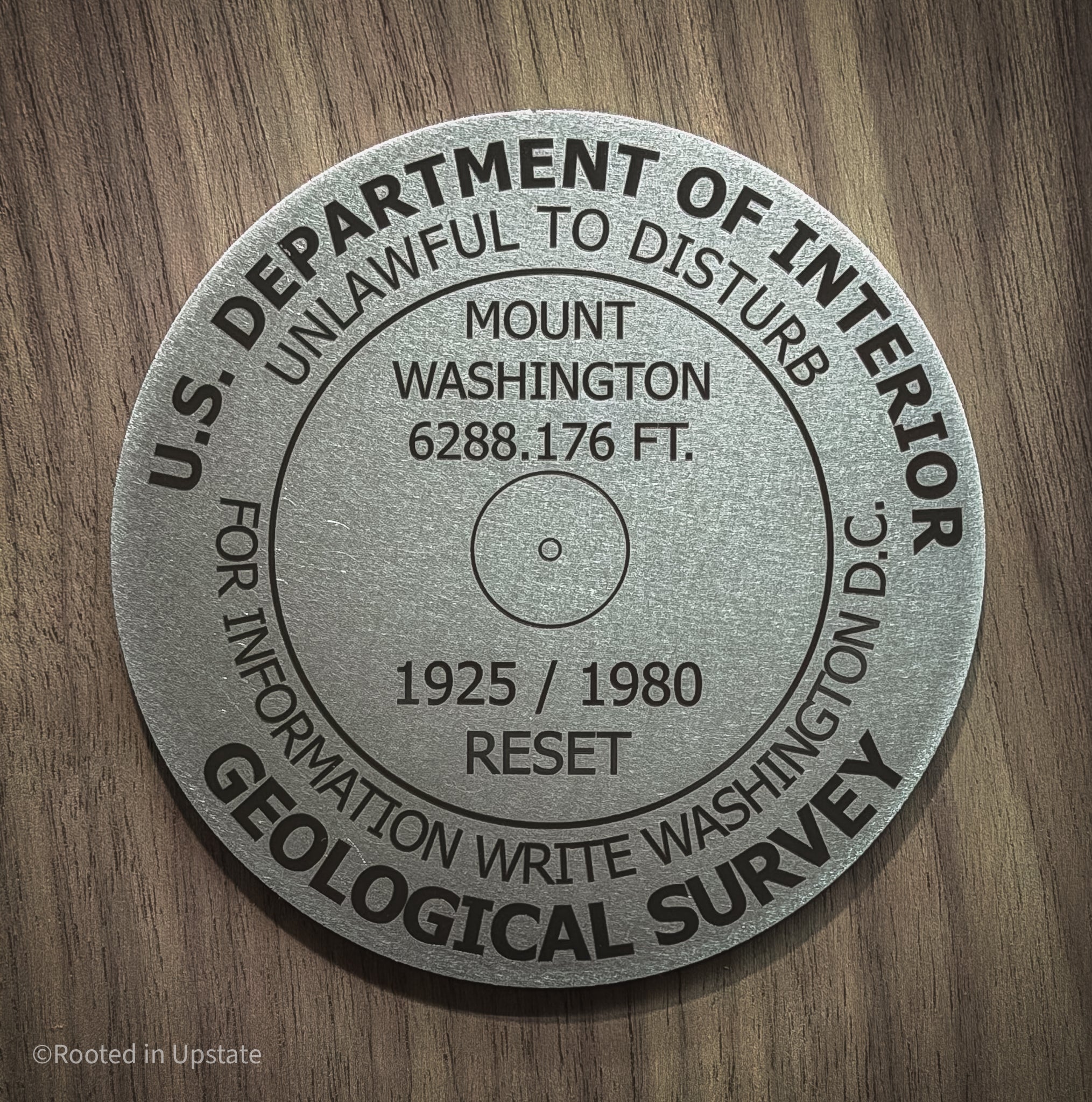 MOUNT WASHINGTON Summit Marker