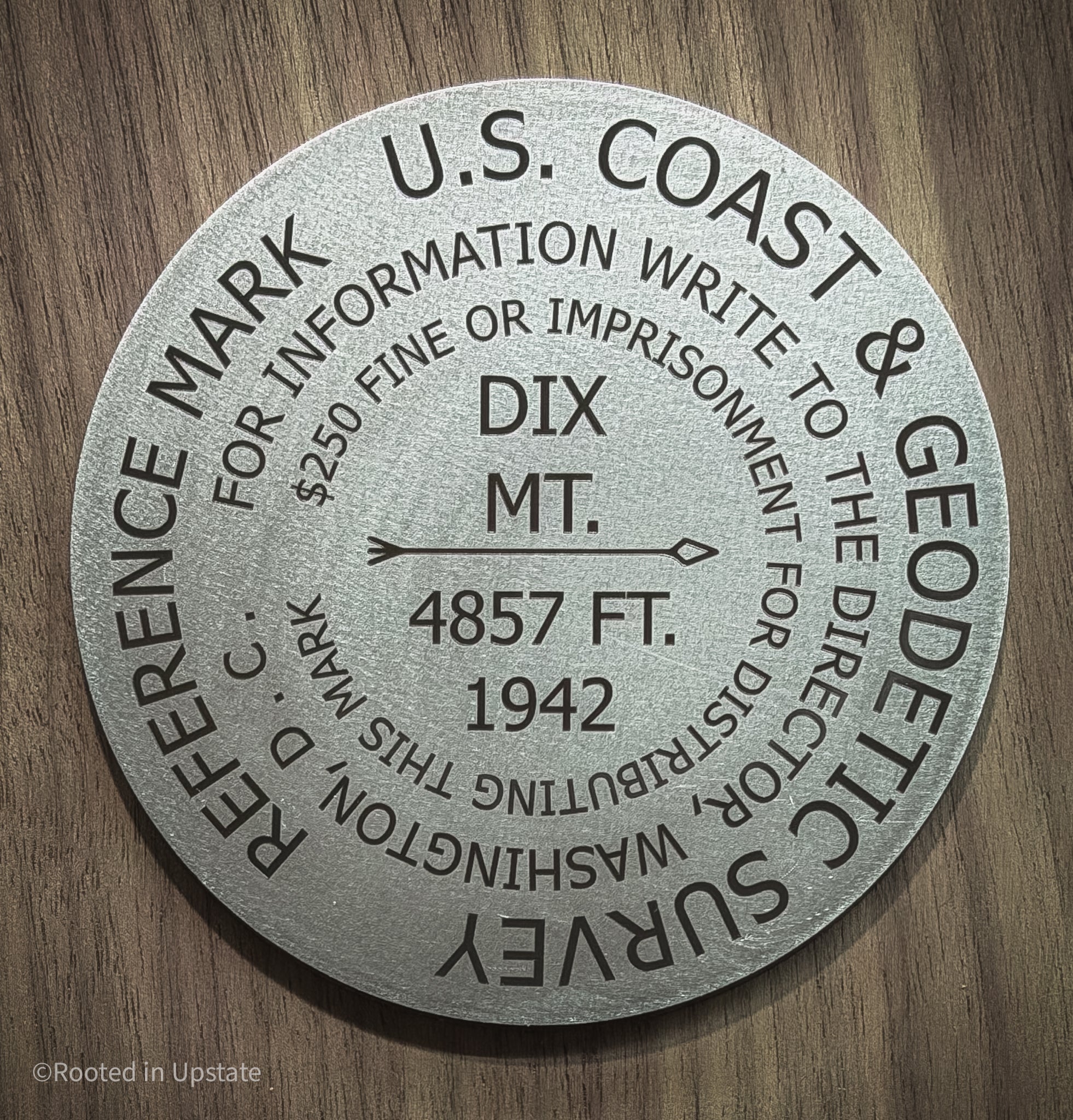 DIX Mt. Summit Marker