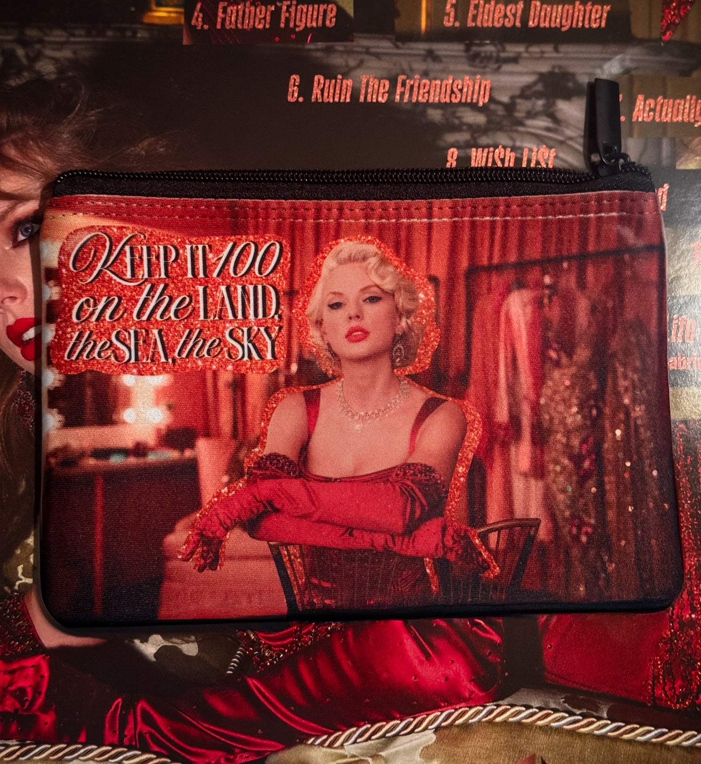 Keep it 100 Zip Pouch