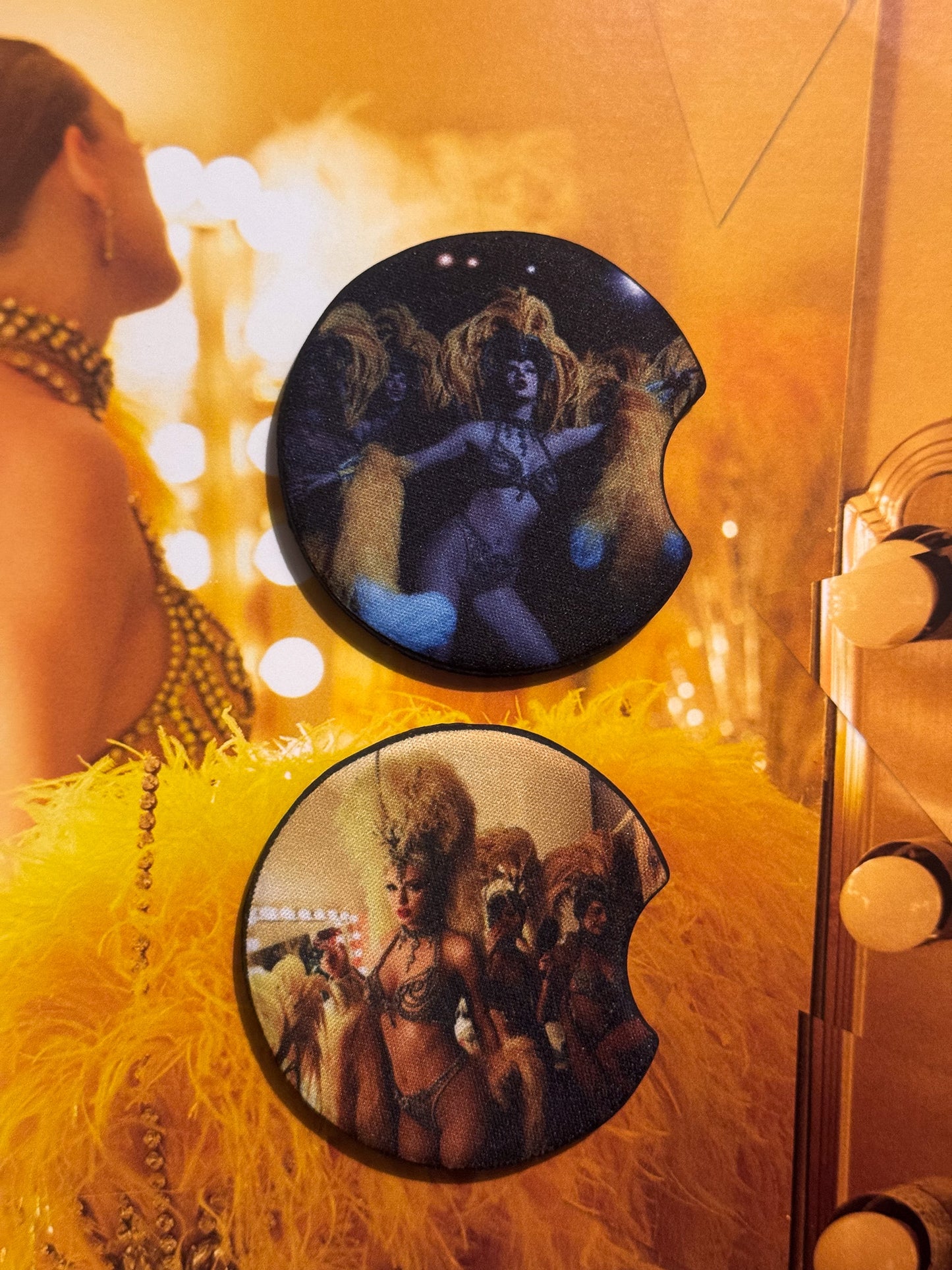 LOASG Showgirl Car Coasters
