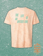 THE LIFE OF AN UPSTATE GIRL Embroidered Tee✨🧡