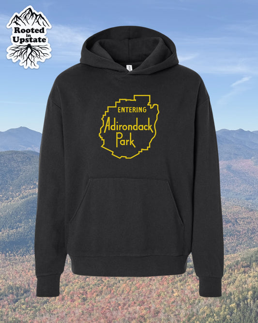 Adirondack Park Embroidered Sweatshirt - Black