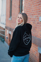 Return to UPSTATE™ Hoodie - Black