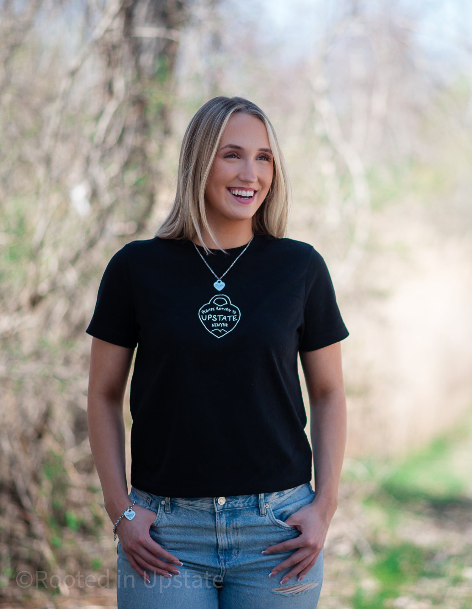 Return to UPSTATE™ Embroidered Heavyweight Tee - Square Fit