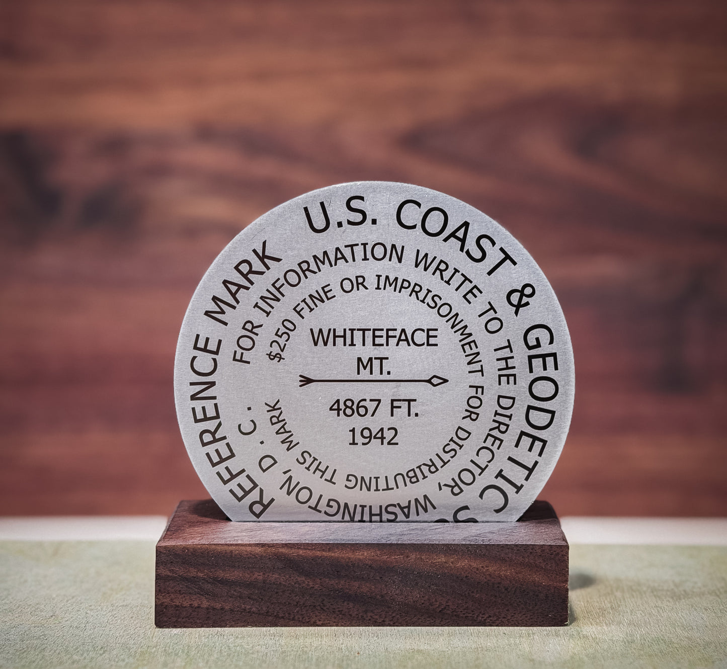 Whiteface Mt. Summit Marker